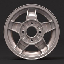 ats classic rim printable wheel disc aluminum print 3dprint 3dprintable scalemodel diecast rc hotwheels tamiya carrim hobby diy automotive 3d print model - Mito3D