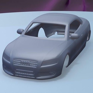 Audi a5 çevrilebilir 2010 yazdırılabilir araba vücut yuva ölçülü Tamiya rc miniz kontrol tarayıcı Ninco Kyosho scx eksenel oyunlar oyuncaklar oyun Aksesuarlar 3d print model - Mito3D