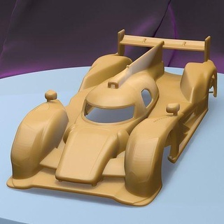 audi r18 tdi 2011 imprimível carro corpo fenda escalextrico Tamiya rc miniz controle rastejante ninco Kyosho scx axial jogos brinquedos acessórios 3d print model - Mito3D