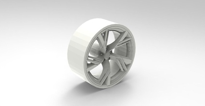 audi rs wheel rs6 rs3 car racing hobby diy automotive 3d print model - Mito3D
