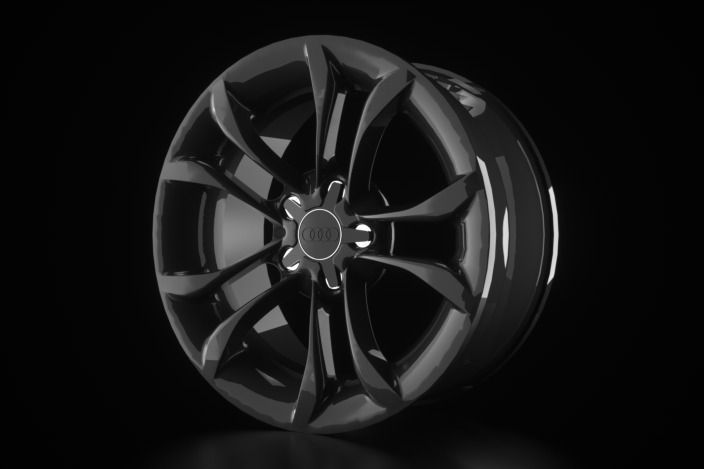 audi s3 car wheel rim tyre automotive tire racing sport a3 performance hobby diy 3D print model - Mito3D