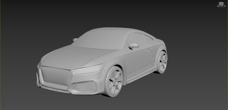 audi tt 2020 a küçük ölçek araba arabalar hobi amerikan oto otomotiv spor model baskı arabası yazdır sürücü rc oyuncak plastik kendin yap 3d print model - Mito3D