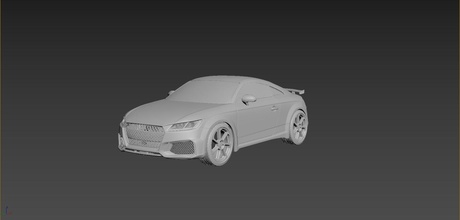 audi tt 2021 body print car cars hobby auto automotive sport model printcar wheel drive drift rc toy plastic diy 3d print model - Mito3D