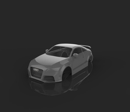 audi tt rs mk2 Wagen 2017 zl11le Chevy Muskel Sport Coupe schnell Rennen rc 2ss 2011 Fahrzeug Hobby DIY Automobil 3d print model - Mito3D