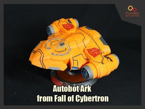autobot arca autunno of cybertron trasformatore fallofcybertron navicella spaziale giochi giocattoli 3d print model - Mito3D