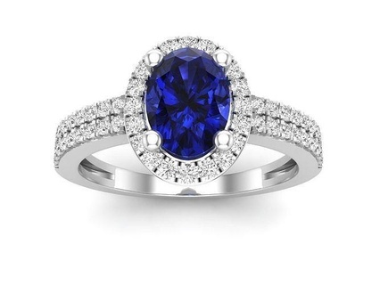 av 342 diamond ladies engagement ring jewelry jewellery rings silver brilliant fashion wedding sterling platinum gold beauty jewel 3d print model - Mito3D