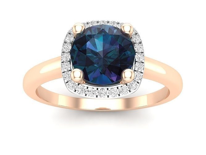 av 349 diamante señoras aureola estilo nupcial compromiso anillo joyería joya anillos plata imprimible oro libra esterlina platino brillante Boda lujo solitario 3D print model - Mito3D