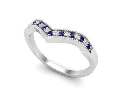 av 459 diamond band woman jewellery ring 3d jewelry jewel rings cad engagement wedding printed fashion printable precious luxury gem gold model 3d print model - Mito3D
