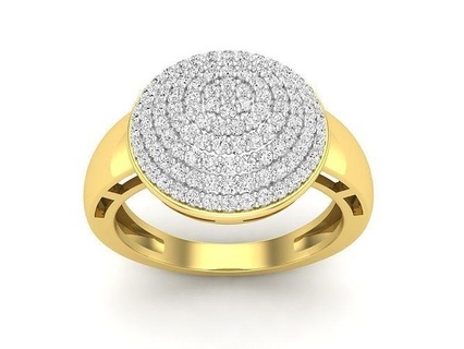 av 480 round shape finger ring jewellery diamond 3d jewelry jewel rings cad engagement wedding printed fashion printable precious luxury gem gold model 3d print model - Mito3D