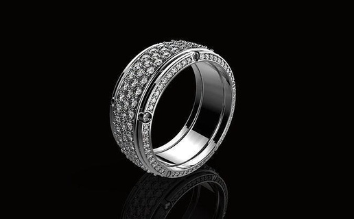 av disagne 100 gold jewelry platinum gem precious luxury carat printable silver diamond engagement ring rings brilliant wedding fashion cad 3d print model - Mito3D
