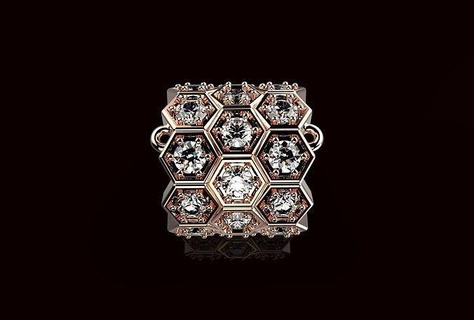 av disagne 34 oro gioielleria argento stampabile diamante gioiello gemma pendente brillante ciondoli collana platino lusso squillare Fidanzamento lux 3d print model - Mito3D