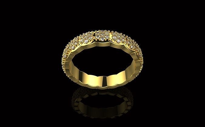 av disagne 78 gold jewelry silver gem luxury precious platinum ring diamond engagement carat rings brilliant womenring forwomen gender wedding printable 3D print model - Mito3D