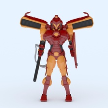avenger marvel modèle 3d loisirs-bricolage avengers de imprimable le héros super-héros ironman l'homme fer super les gadgets ailes armes à feu sac-à-dos passe-temps bricolage hobby la robotique robot des personnages 3d print model - Mito3D
