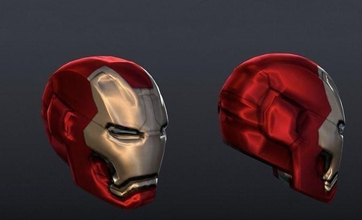 avengers ironman helmet iron man mark85 mk85 art endgame head marvel captain mark 85 cosplay infinity 3d print model - Mito3D