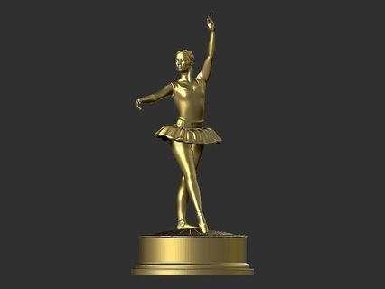 award trofiy sculpture gift champion medal trophy prize cup figure celebration statue winner competition win box god olympic stadium art sculptures 3d print model - Mito3D