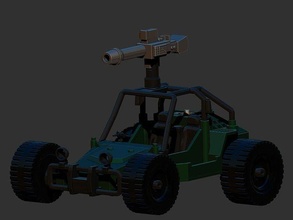 awe striker concept gijoe custom vehicle machinery toy games toys 3d print model - Mito3D