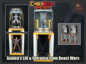 Axalon Aufzug Eingang Transformer Tier Kriege Spiele Spielzeuge 3d print model - Mito3D