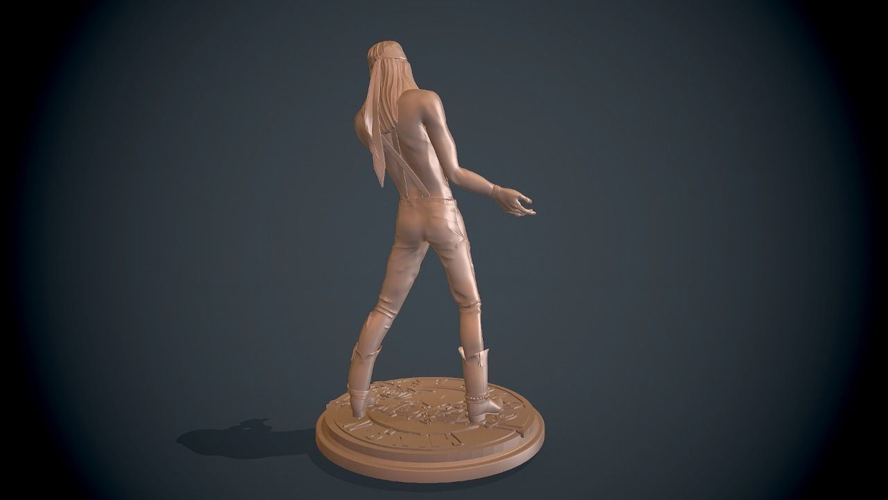 axl rose 3d drucken hd verkauf axlrose gunsnroses felsen symbole idole statue skulptur musik gitarre spiele spielzeuge schädel nackt kunst skulpturen 3D print model - Mito3D