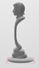 ayrton senna impresion3d desing zahl formula1 statue skulptur symbol kunst skulpturen 3d print model - Mito3D