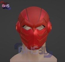 azrael batman casco 3d dc cosplay superhéroe caballero oscuro juegos juguetes 3d print model - Mito3D