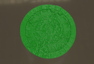 aztec sun calendar art aztec sun print maya ancient miniature model circle quality ornament almanac mayan destiantion calender copy art scans replicas scans replicas