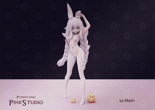 azur fahrbahn le malin anime manga waifu harem chibi belfast yuudachi sammlerstücke spielzeug kunst skulpturen 3d print model - Mito3D