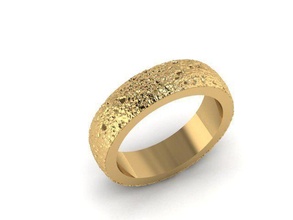 b 121 niña oro mujer anillo plata brillante moda libra esterlina imprimible solitario zafiro hembra belleza joyería joya anillos 3d print model - Mito3D