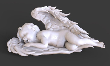 baby angel sculpture art angel wings statue sculpture wing cupid cherub valentine cherubim passion statuette art sculptures