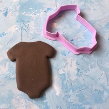 baby bodysuit cookie cutter cookiecutter games toys house kitchen dining cookiestamp cake food cutting nickelodeon kids play decoration disney micky 3d print model - Mito3D