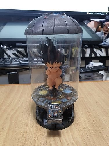 bebé goku continuar pelota juguete Goku esfera dragón juegos juguetes 3D print model - Mito3D
