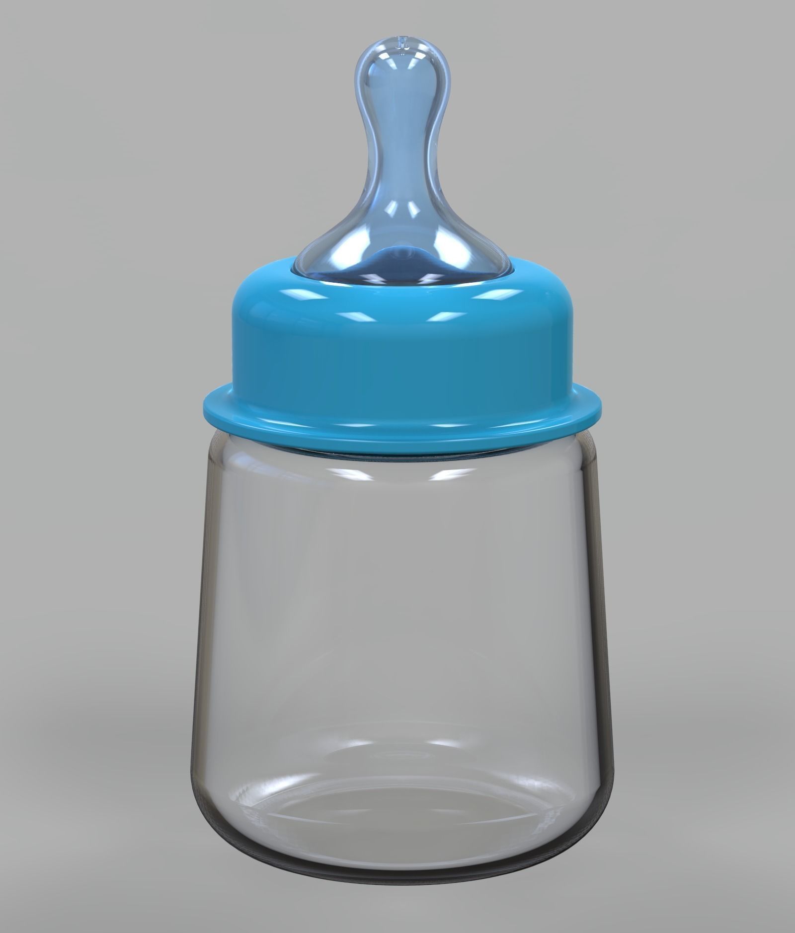 baby milch feeder flasche kleinkind flüssigkeit glas plastik philips avent joovy boob ppsu munchkin verriegeln haus 3D print model - Mito3D