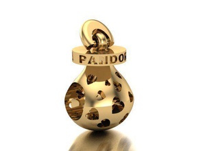 bébé couche charme balle bijoux or platine diamant brillant gemme argent bague boucle d'oreille collier pendentif bracelet pandora boule 3d conception imprimable femme bracelets 3d print model - Mito3D