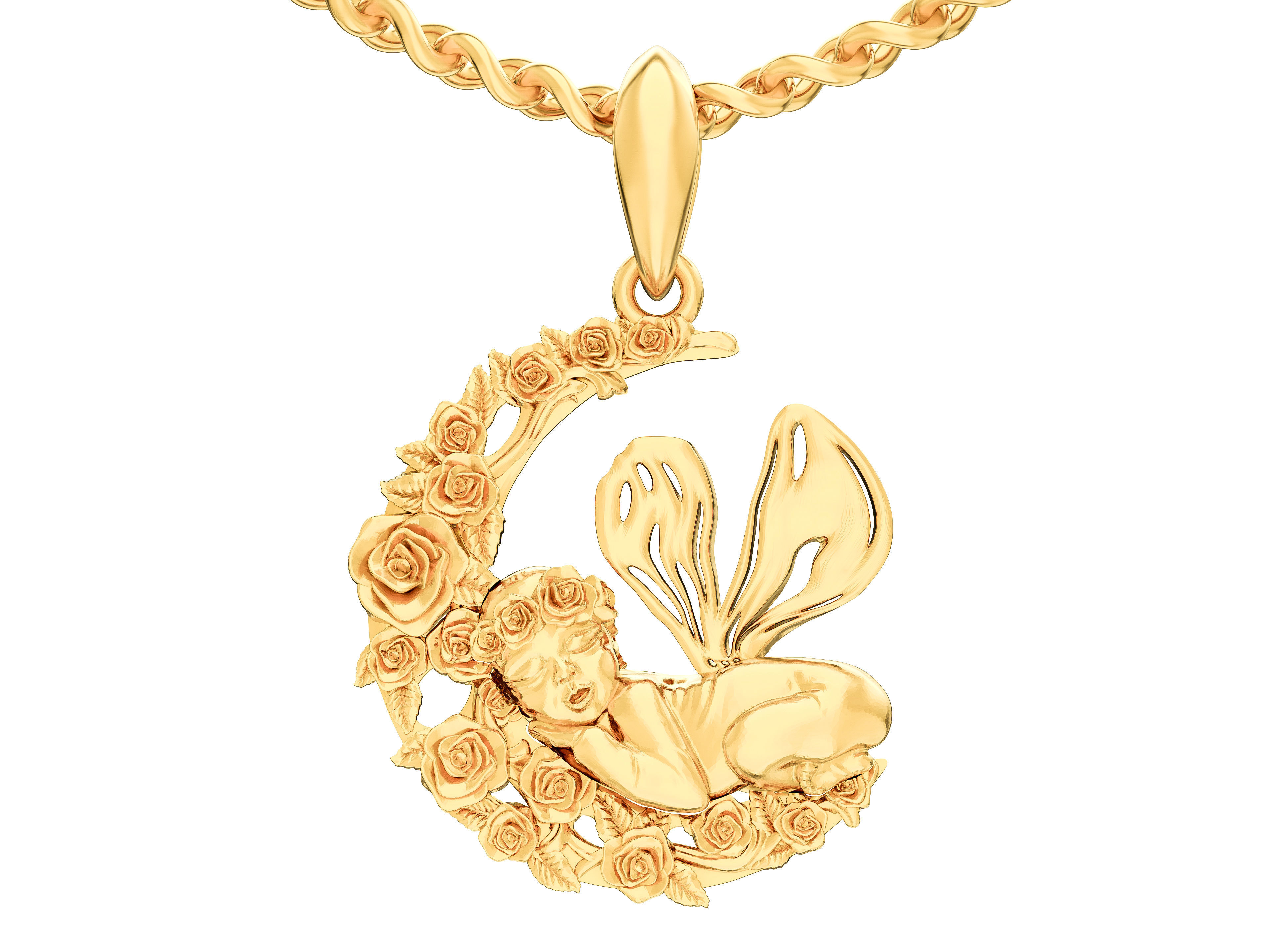 baby pendant jewelry child necklace magerit mybaby mother boy girl flower flowers 3dprint gold silver jewellery joias cute cutebaby pendants 3D print model - Mito3D