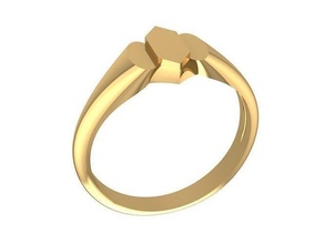 baby ring rings jewelry gold silver printable jewel jewellery fashion diamond 3d print model - Mito3D