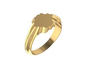 Baby Ring Ringe Schmuck Gold Silber druckbar Juwel Sterling Mode Platin Schönheit 3d print model - Mito3D