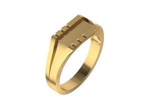 Baby Ring Schmuck Gold Silber druckbar Diamant Juwel Sterling Mode Platin Kleidung brillant Schönheit Ringe 3d print model - Mito3D