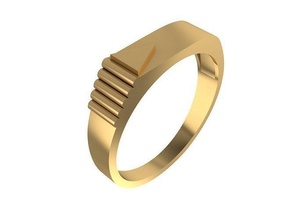 baby ring jewelry design silver gold rings 3d print model - Mito3D