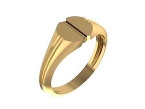 baby rings jewelry gold silver printable jewel jewellery fashion ring diamond platinum 3d print model - Mito3D