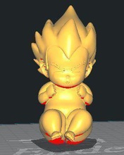 bambino vegeta dbz drago palla principe giochi giocattoli 3d print model - Mito3D