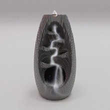 backflow incense burner waterfall cone house decor 3d print model - Mito3D