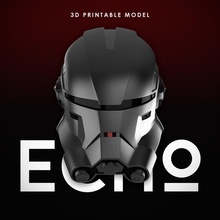 ruim lote eco capacete estrela guerras armaduras clone soldado caçador destruidor tecnologia mira 3d impressão imprimível passatempo faça 3d print model - Mito3D