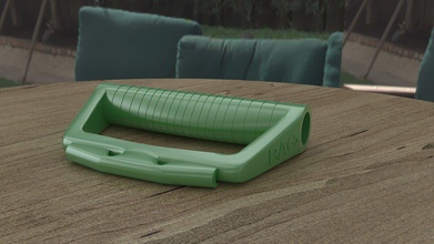bolso soporte pantalones plastico perro sostener peso mano ecológico reutilizar cocina pasatiempo bricolaje diy 3d print model - Mito3D