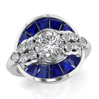 junquillo diamante anillo algas precioso joya joyería lujo platino brillante libra esterlina plata romance compromiso cristal quilate enamorado perfil horneado anillos 3d print model - Mito3D
