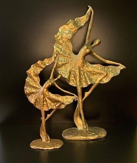 bailarinas estatuilla regalo trofeo premio escultura figura Arte esculturas 3d print model - Mito3D