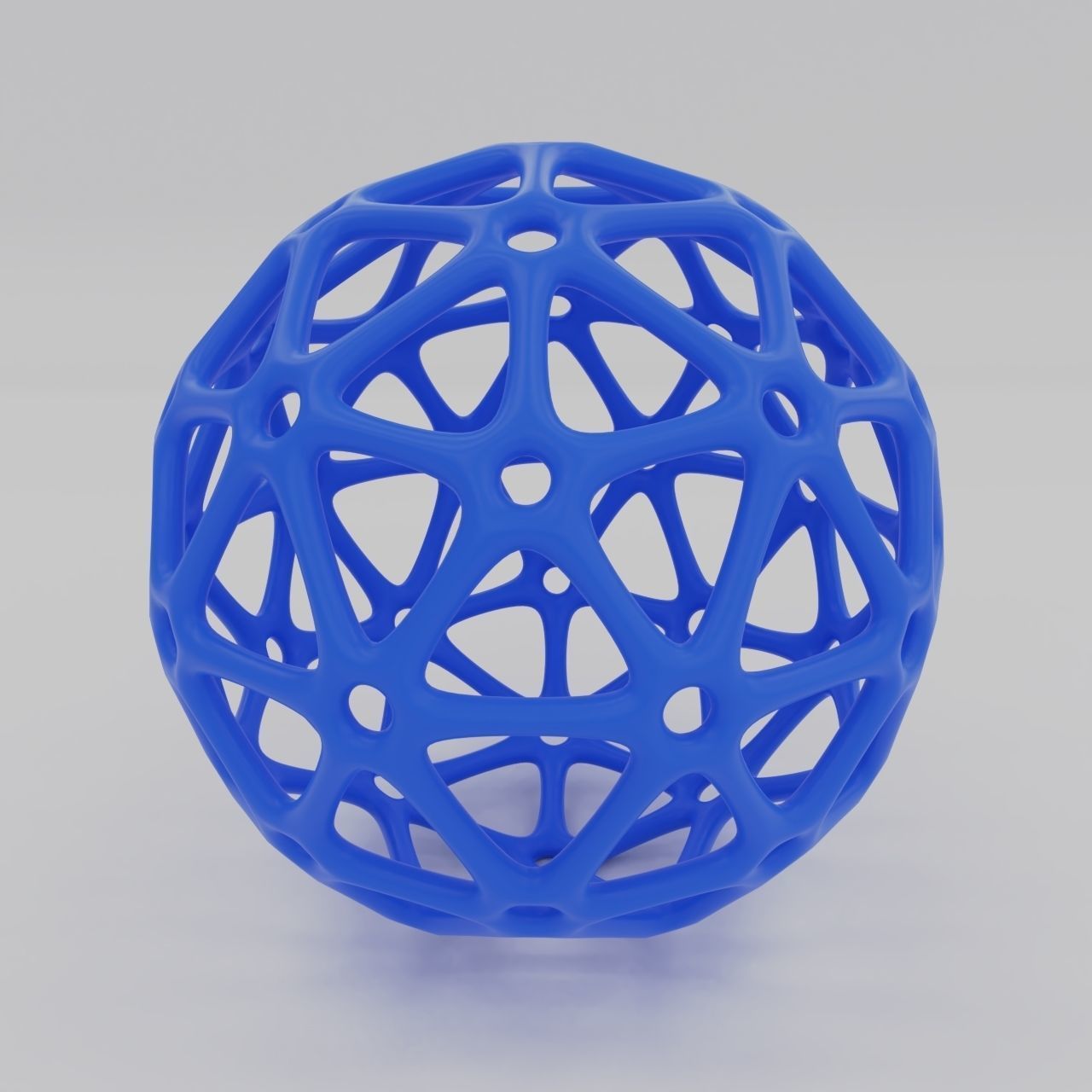 ball 3d printing art math mesh geometrical sphere printable mathematical sculpture 3D print model - Mito3D