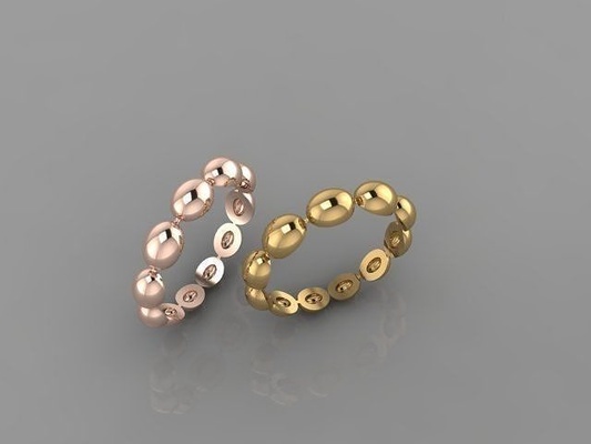 top yüzük acessorios moda 3d matris mücevher altın tasarımcı golddesigner jewellerydesigner gergedan basit akım trend model ringi takı yüzükler 3d print model - Mito3D