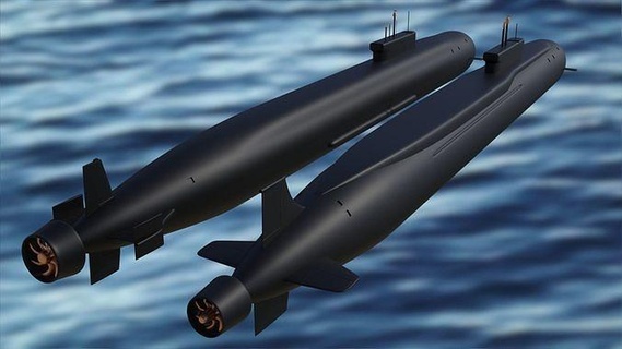 ballistic submarines borei 1 2 3d printing sub submarine borey class russian military vessel boat atom nuclear rocket propeller print navy naval jet hobby diy 3d print model - Mito3D