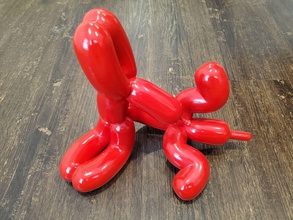 balão cão escultura arte pop resgate animal cachorro canino estátua rottweiler boxer mamífero dálmata esculturas 3d print model - Mito3D