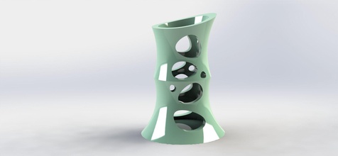 bambus stift halter unterstützung wasser stifthalter bleistift bleistifte kinder hobby kunst desktop design 3d 3dprinting farben geometrie natur tiere pflanzen haus zubehör 3d print model - Mito3D