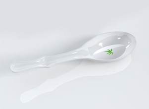 bambù minestra cucchiaio 3d modello cibo piatto stoviglie in scatola forchetta tazza ciotola casalinghi posate fagiolo mestolo utensile casa cucina cenare 3d print model - Mito3D